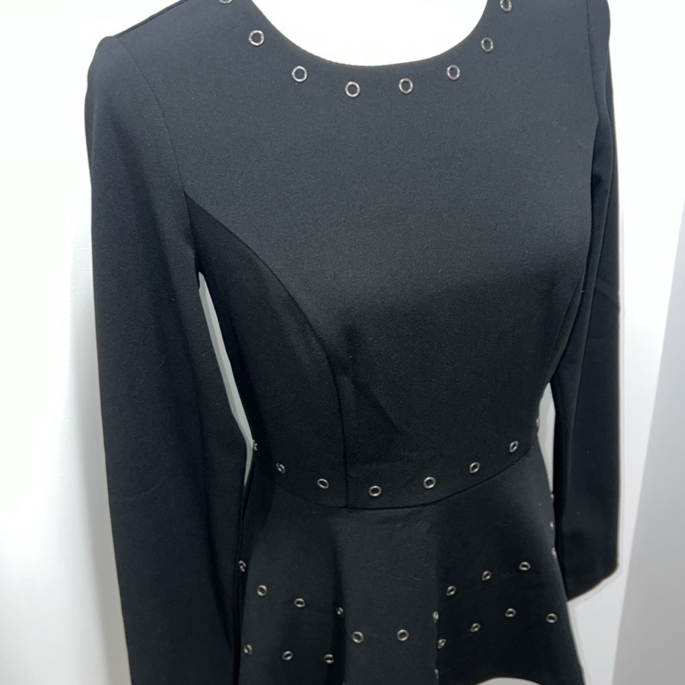 NWT City Lights Peplum Top